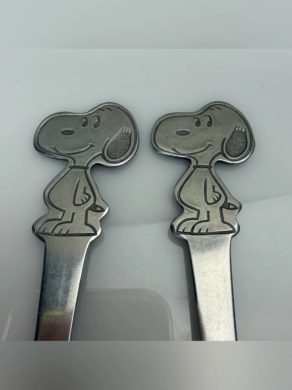 Vintage Snoopy Stainless Steel Spoons – Set of 2